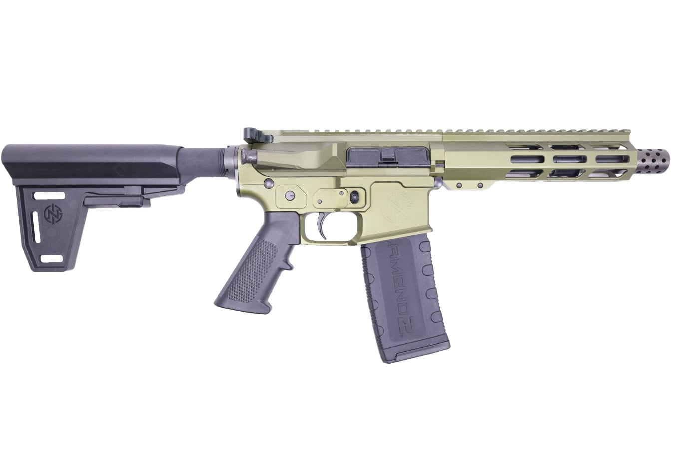 NEXGEN NG-15 223 Wylde Semi-Auto Pistol with Green Finish